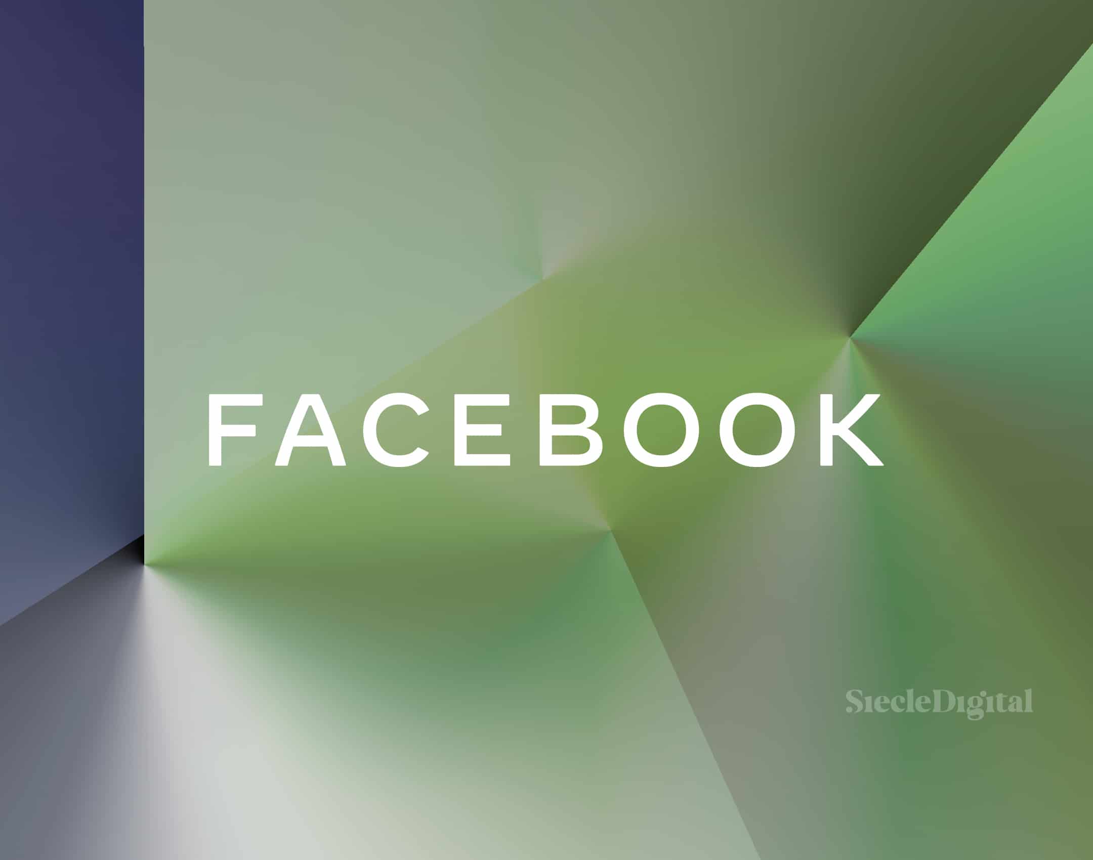 Une illustration du logo de Facebook.
