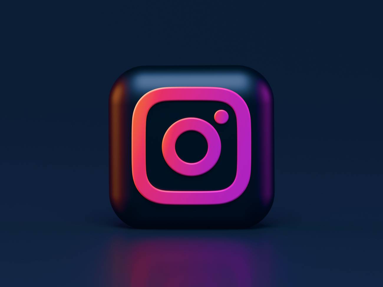 Illustration du logo d'Instagram.