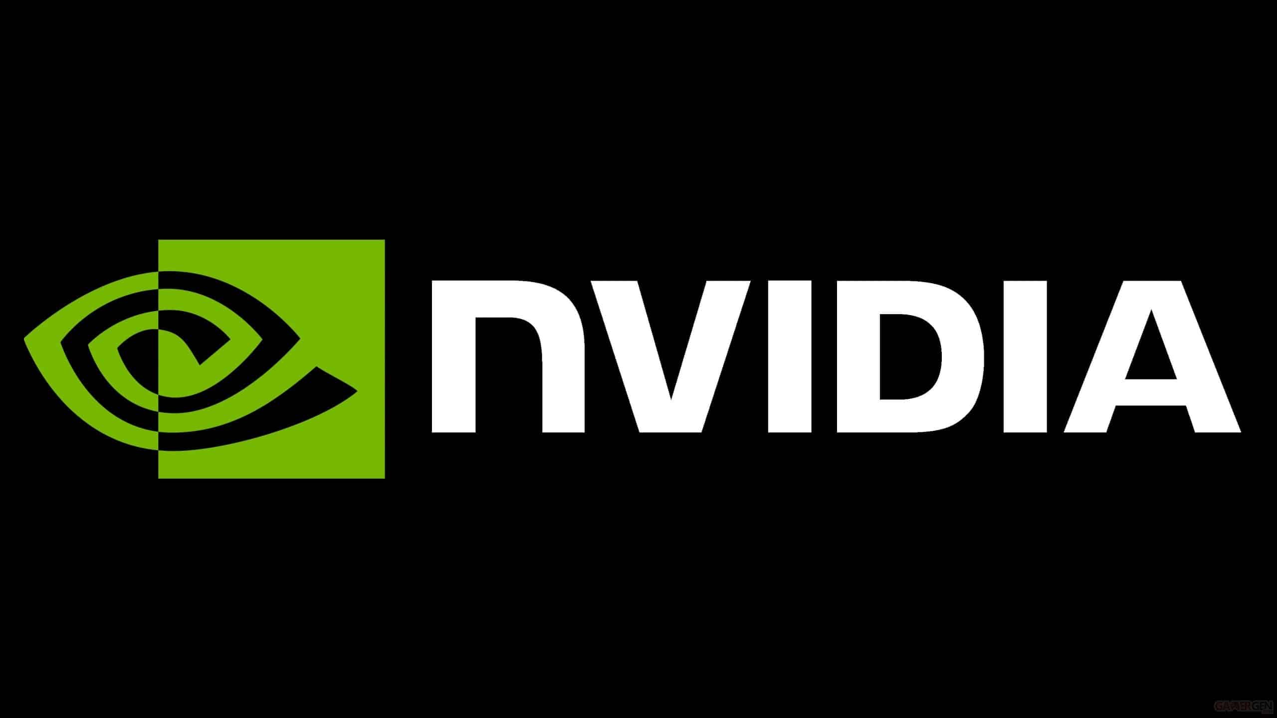 Le logo de Nvidia.