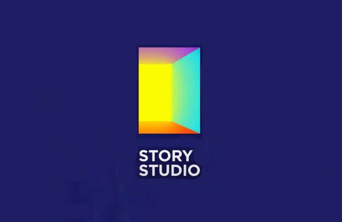 logo de story studio, nouvelle application de snap