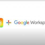 logos d'adobe et de google workspace