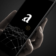 Le logo d'Arianee sur un smartphone