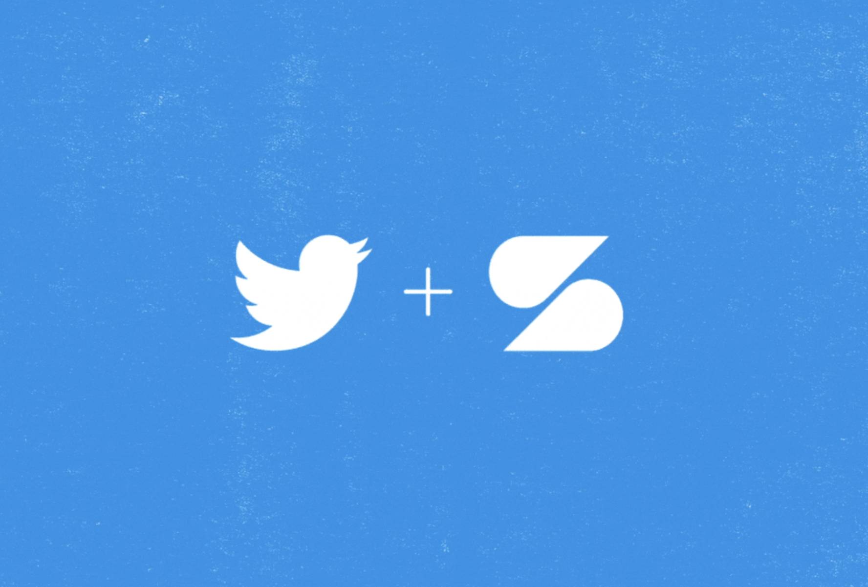 Les logos de Twitter et de Scroll