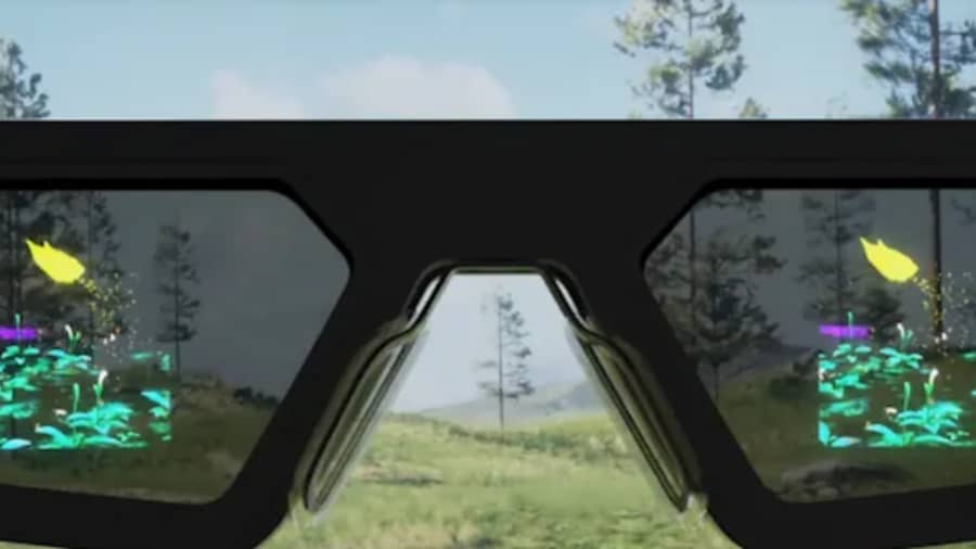 les lunettes snapchat de réalité augmentée avec des effets