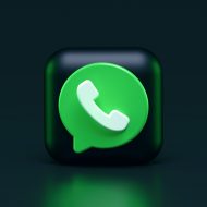Illustration du logo de WhatsApp.
