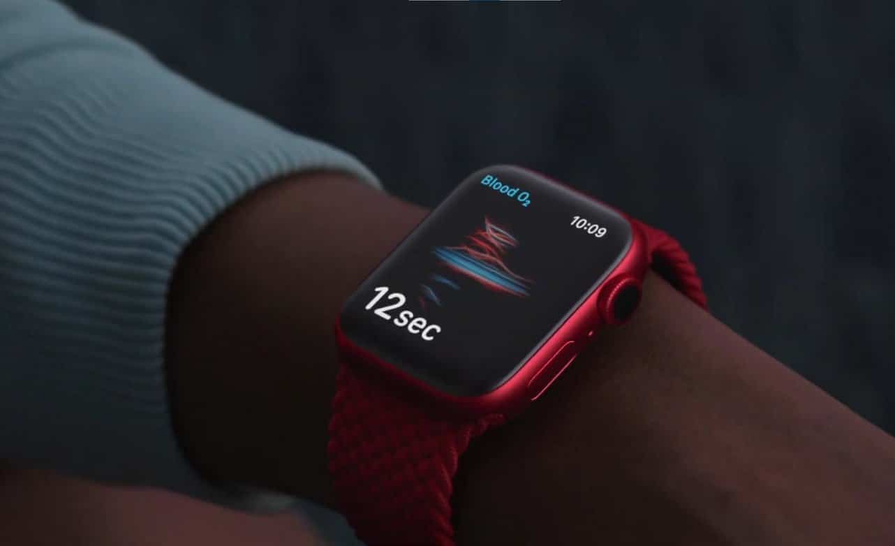 Aperçu d'une Apple Watch.