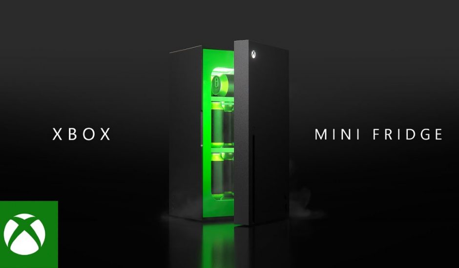 Le mini-frigo au design de la Xbox Series X est réel.