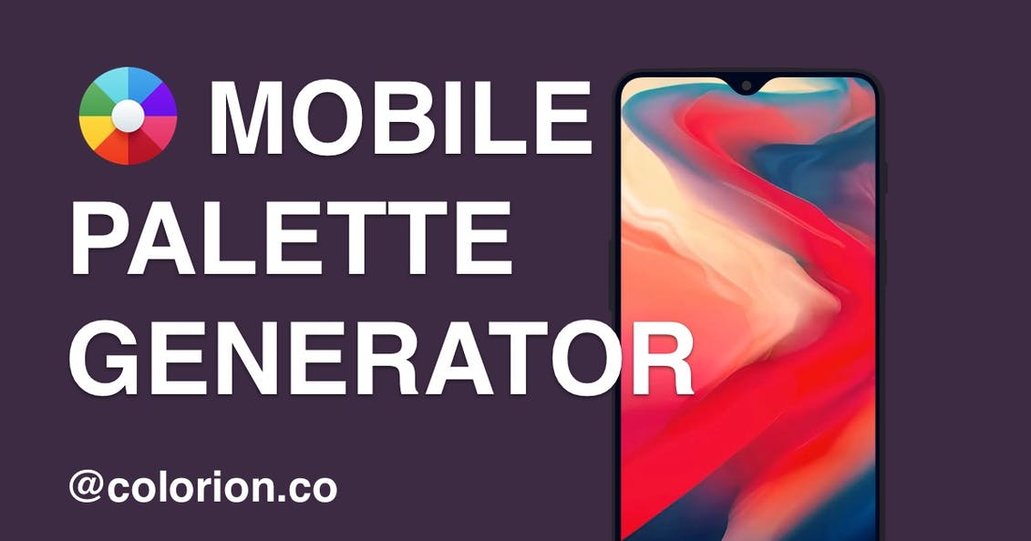 mobile palette generator