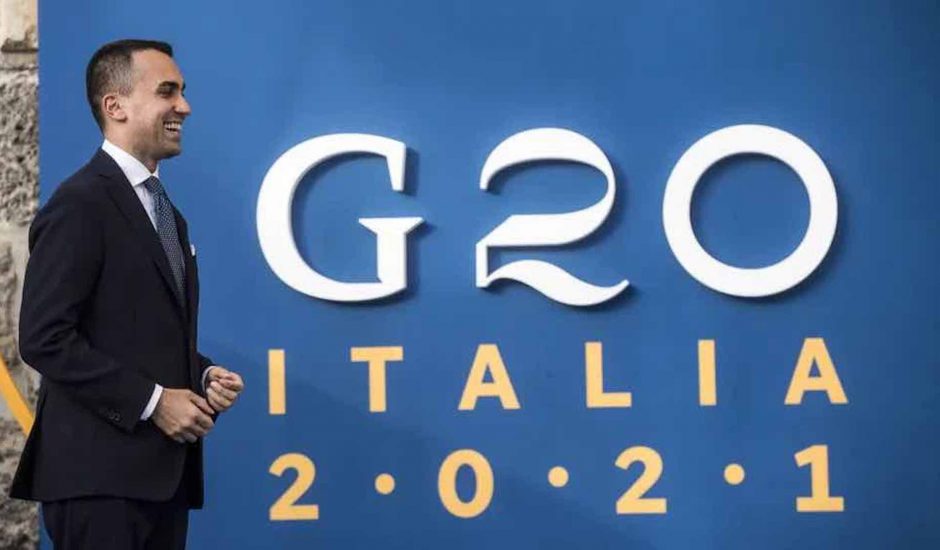 Aperçu d'un ministre italien au G20.
