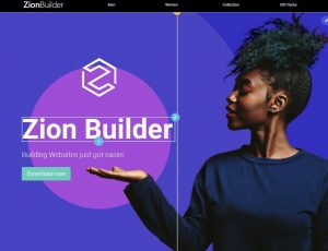 Zion Builder présentation