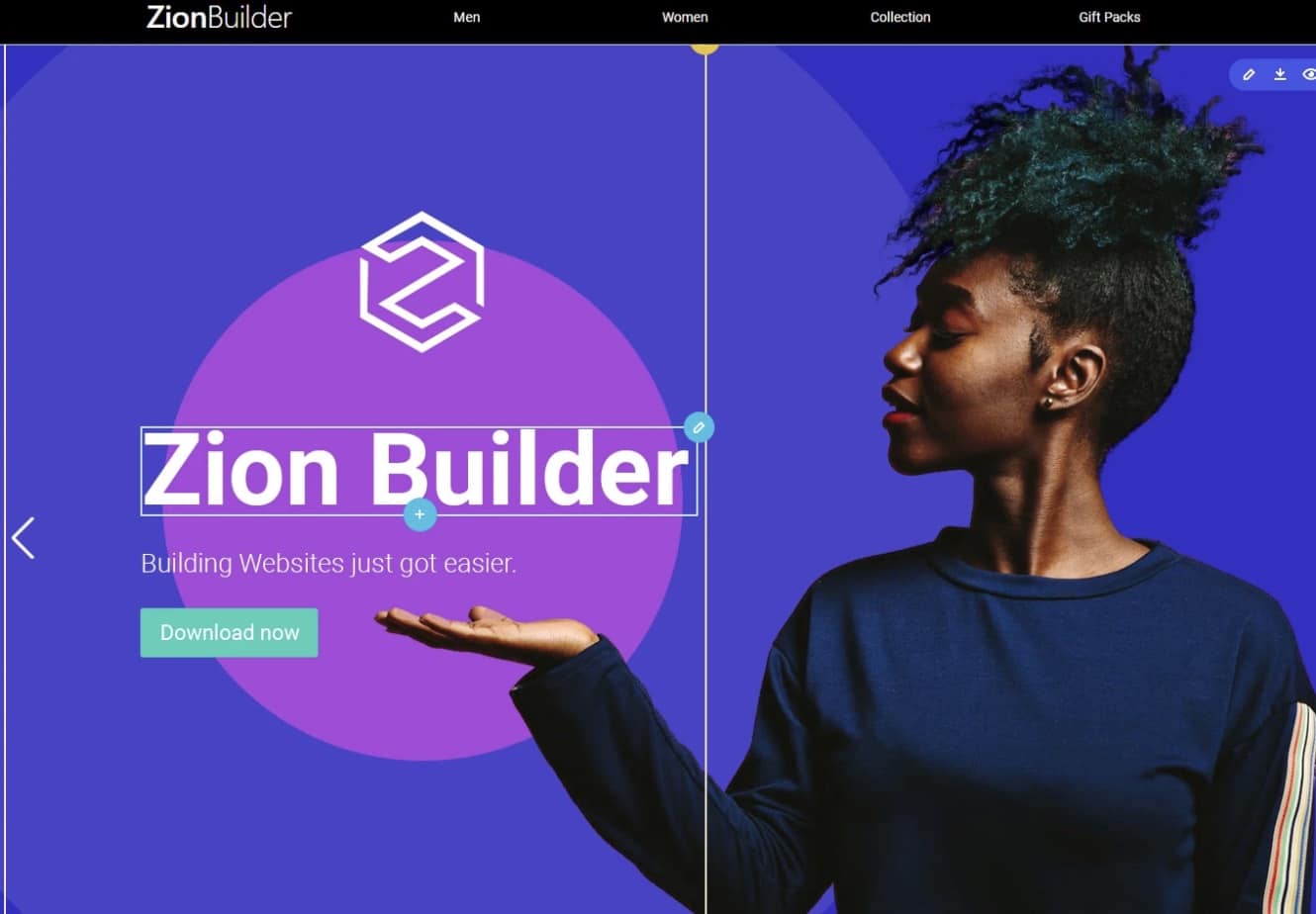 Zion Builder présentation