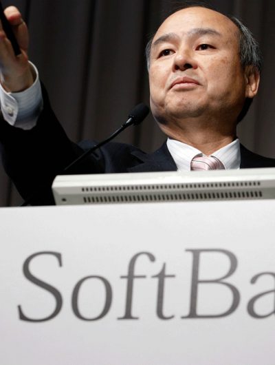 Photographie du PDG de SoftBank.