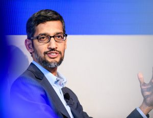 Le PDG de Google, Sundar Pichai.
