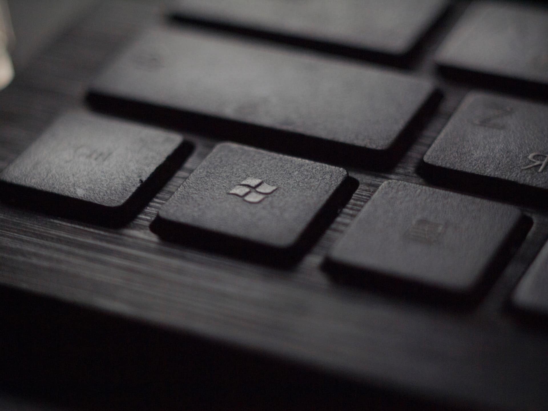 une touche de clavier avec le logo windows
