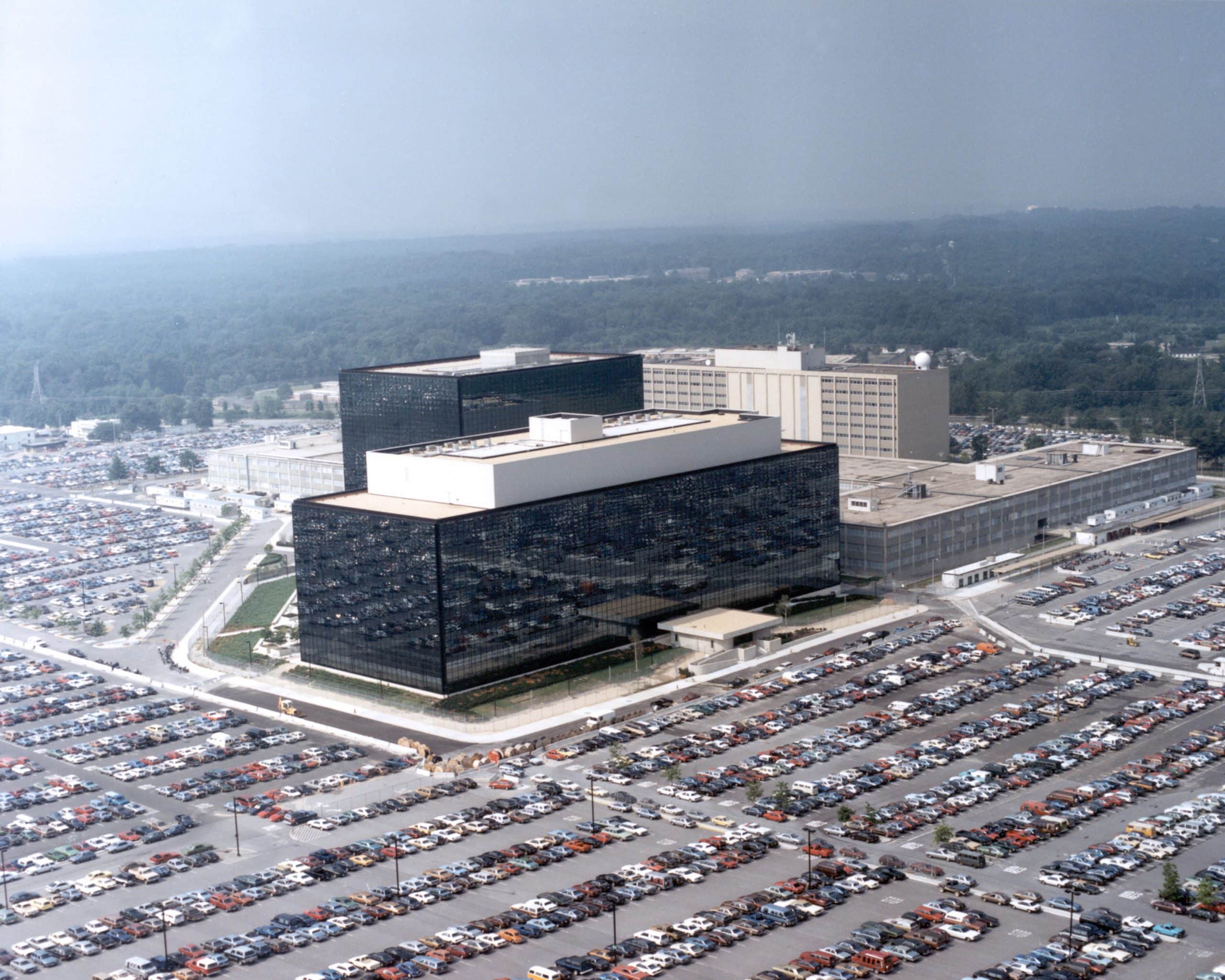 vue aérienne du siège de la NSA