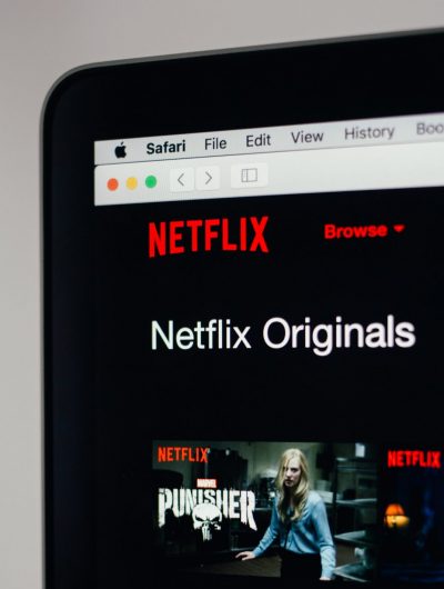 écran d'accueil Netflix originals