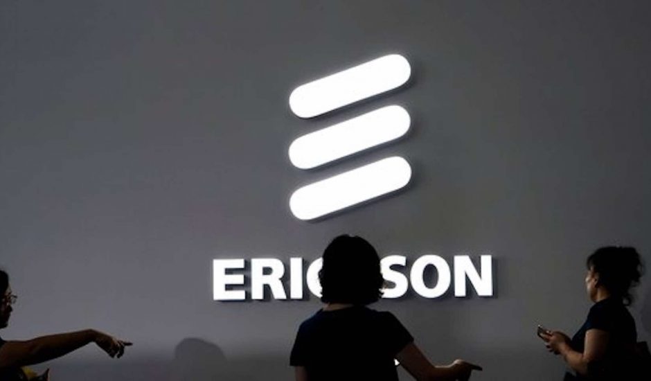 Logo d'Ericsson.
