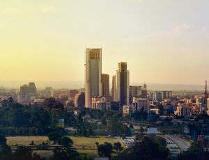 Nairobi au lever du soleil