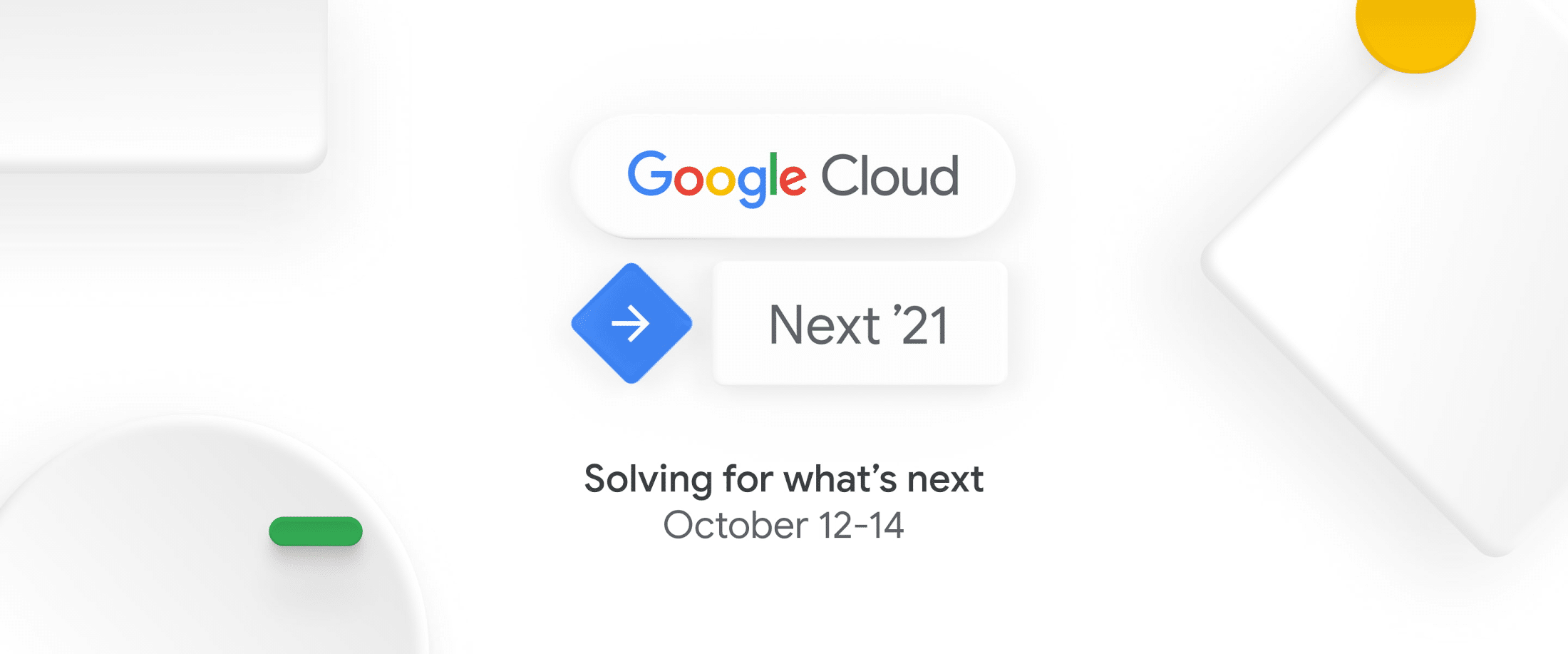 Logo du Google Cloud Next '21