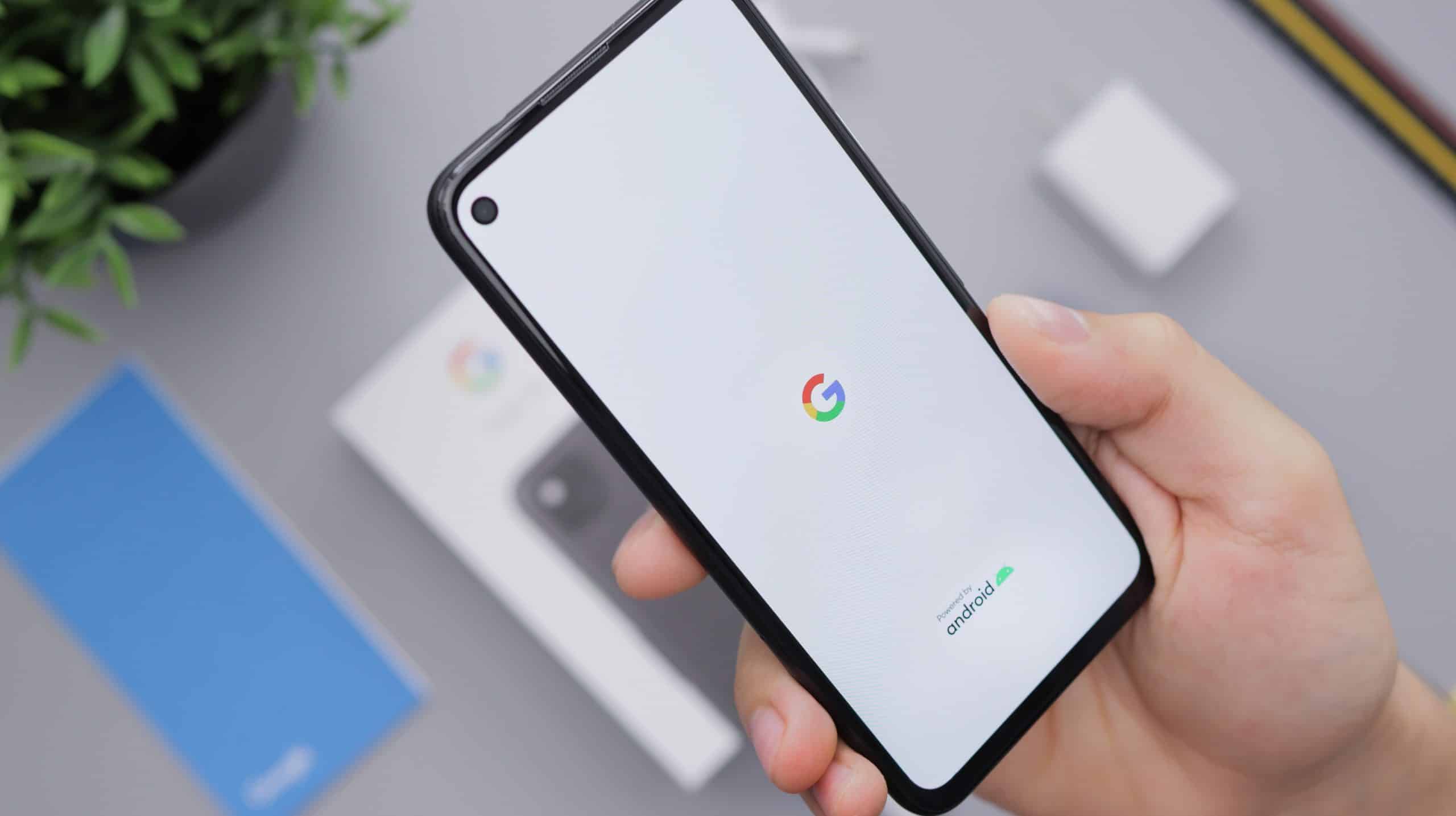 Un smartphone Pixel de Google.
