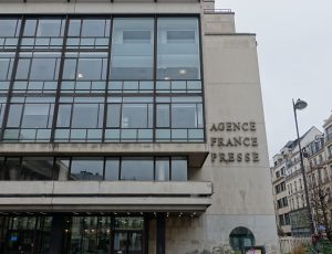 Siège de l'AFP à Paris