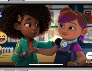 La nouvelle fonctionnalité "Kids Clip" sur un téléphone mobilede Netflix