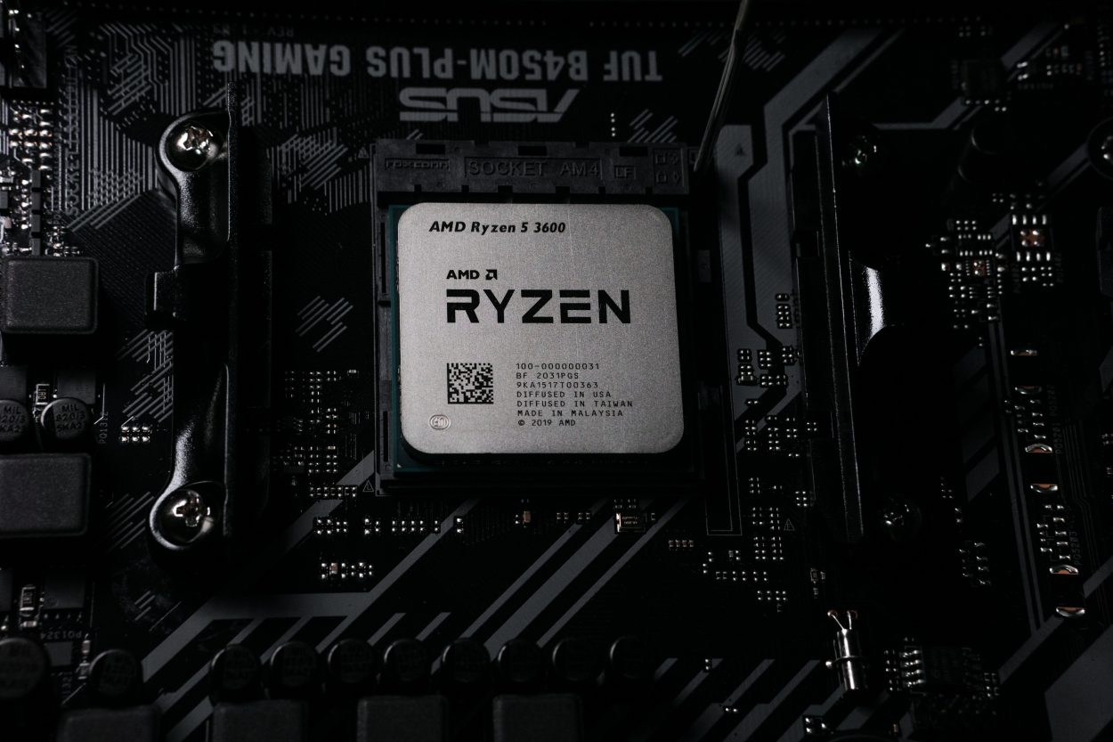 Un processeur Ryzen d'AMD. 