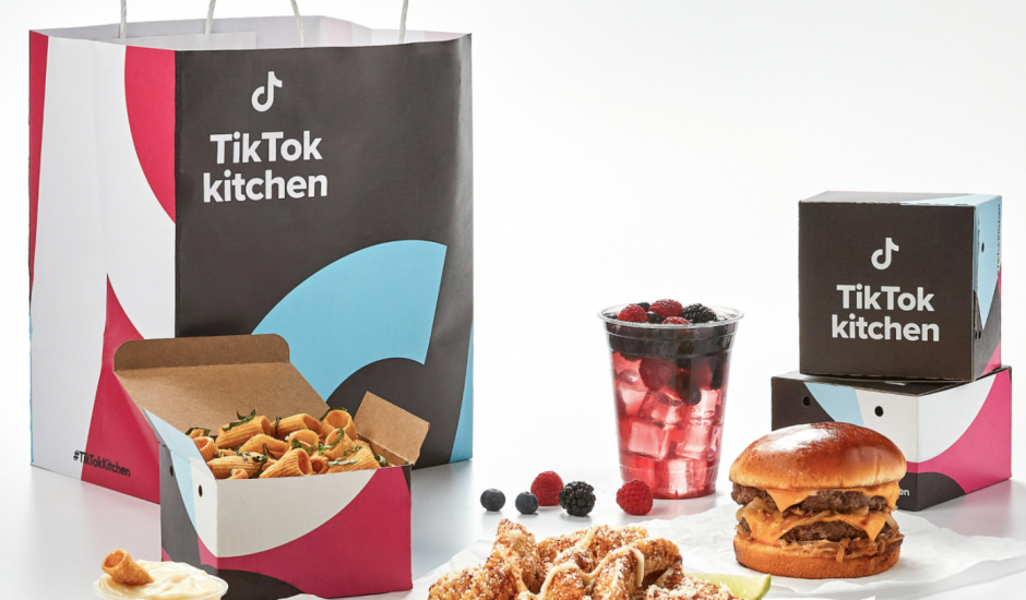 Aperçu de la nouvelle marque TikTok Kitchen.
