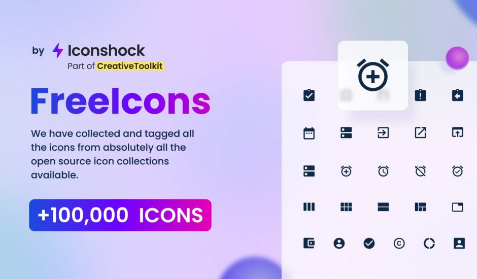 Discover FreeIcons: a library with thousands of open-source and free icons