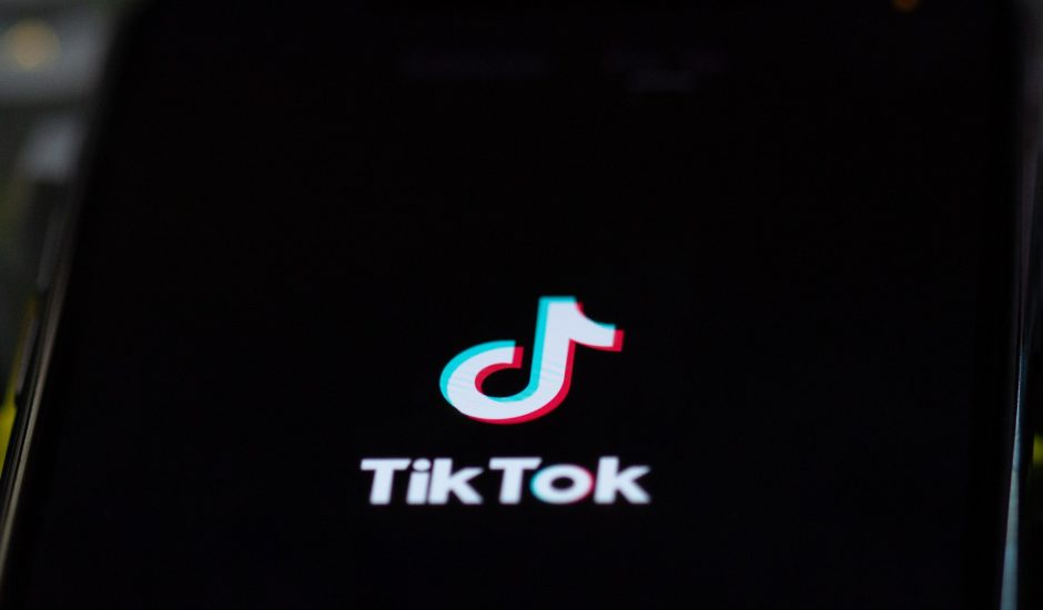 Le logo de l'application TikTok.