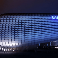 Expopavillon Samsung en forme de bulle