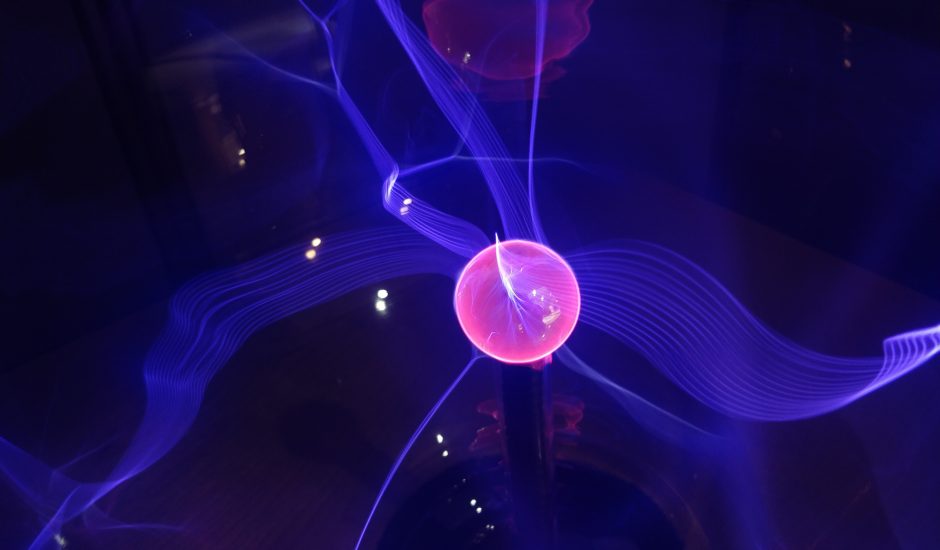 Un globe de plasma.