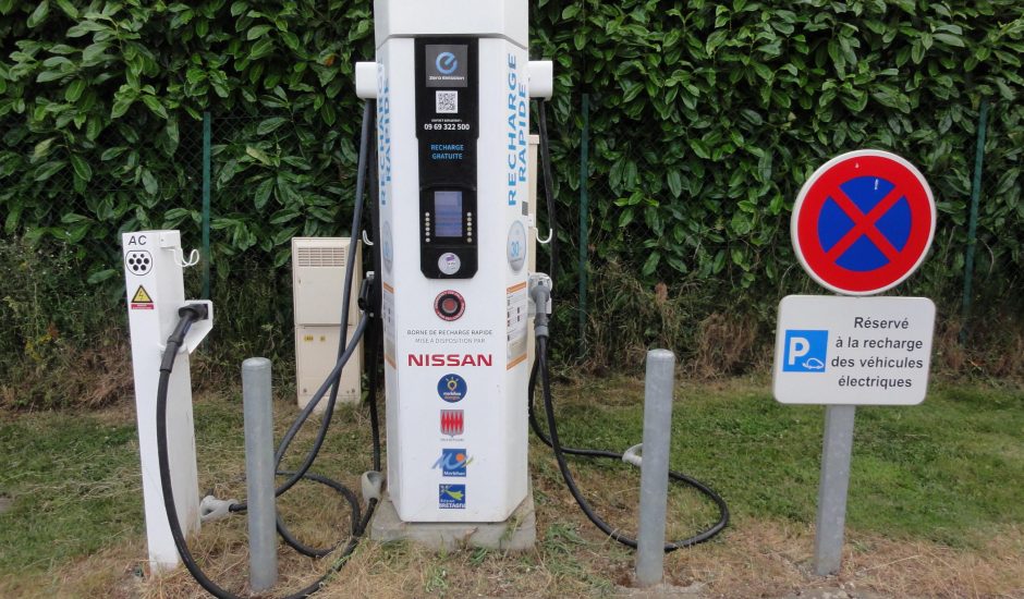 borne de recharge pour véhicule électrique en France