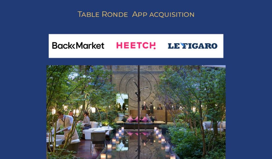 app acquisition stratégie Heetch, Back Market