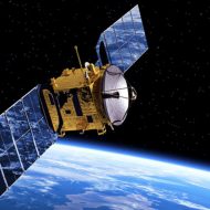 un satellite du réseau américain SATCOM