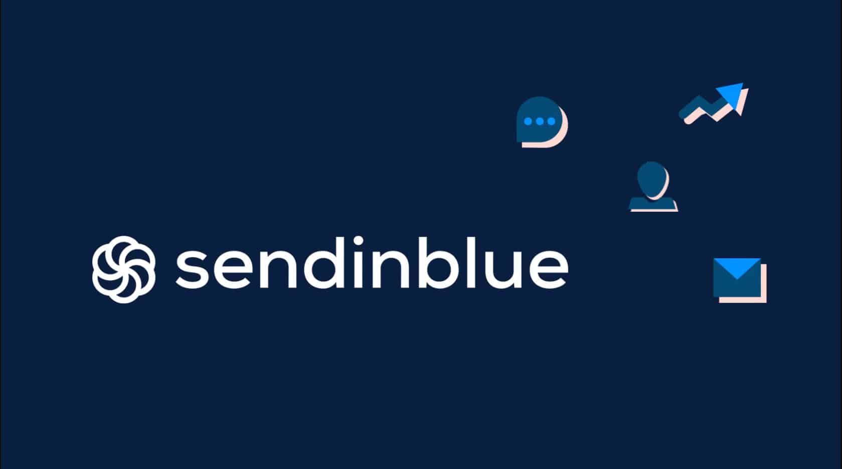 Logo de Sendinblue illustré