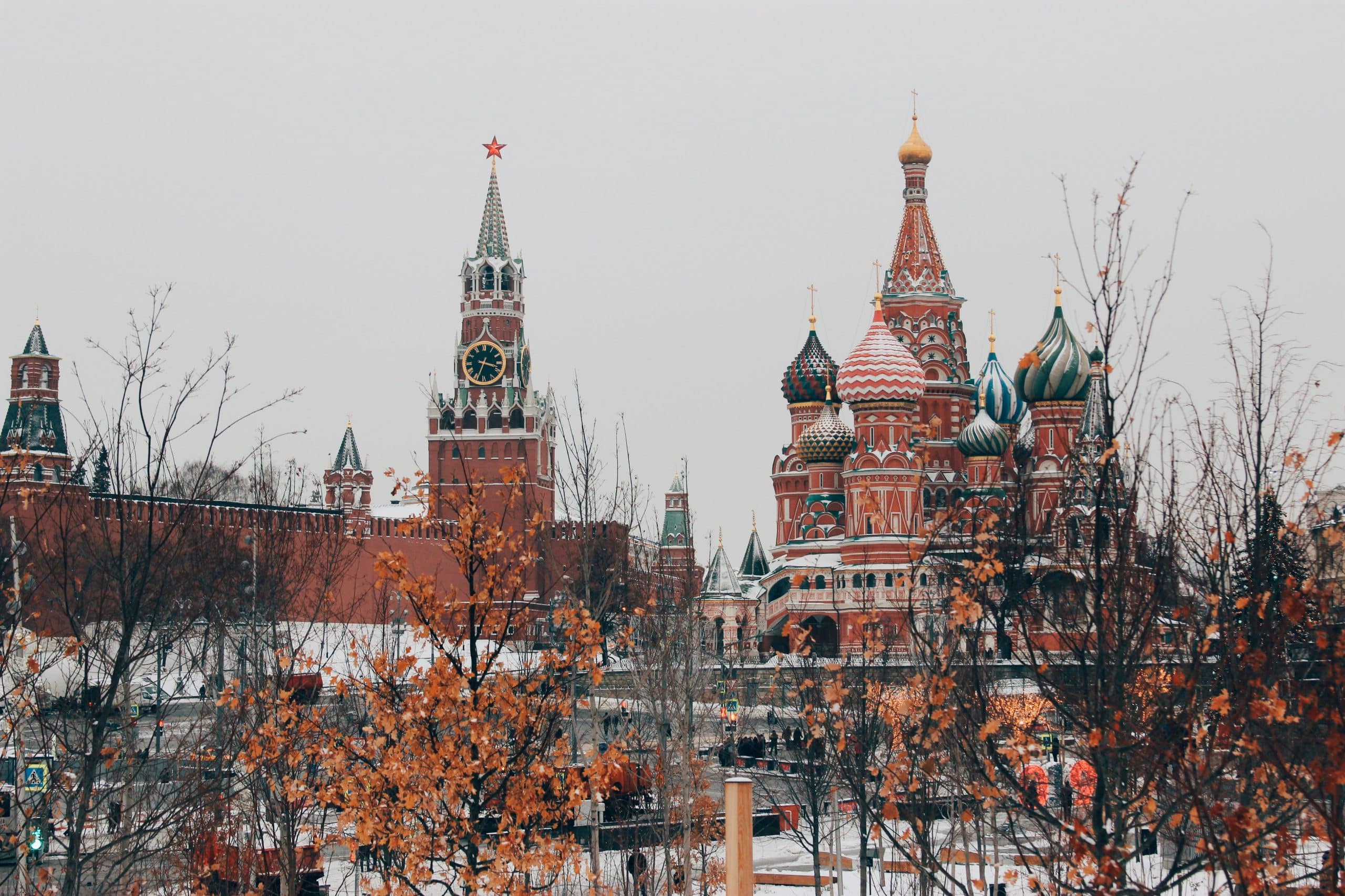 Le Kremlin à Moscou.