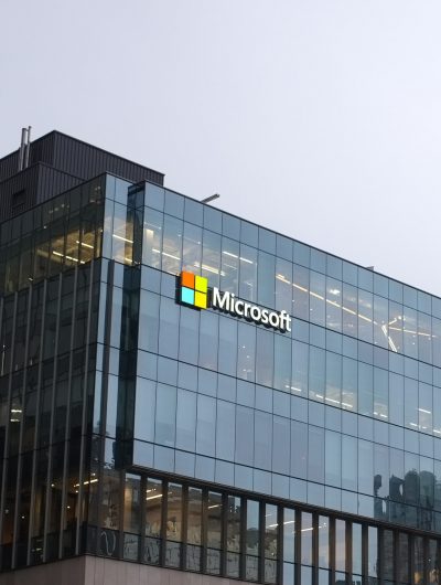 Un immeuble Microsoft.