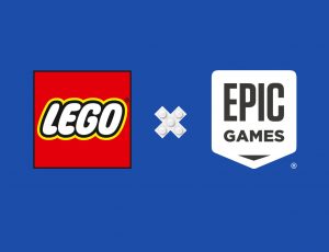Logo de LEGO et d'Epic Games.