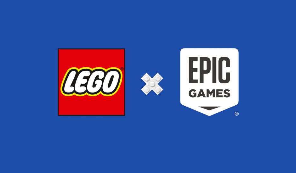 Logo de LEGO et d'Epic Games.