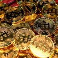 Un tas de pièces Bitcoins