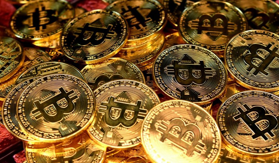 Un tas de pièces Bitcoins