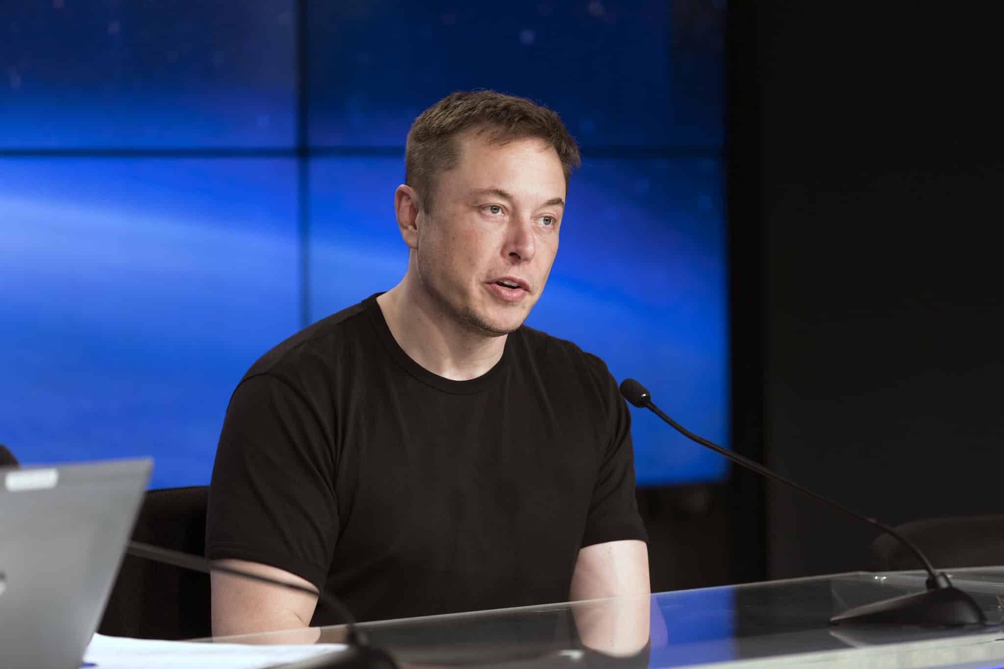 Aperçu d'Elon Musk.