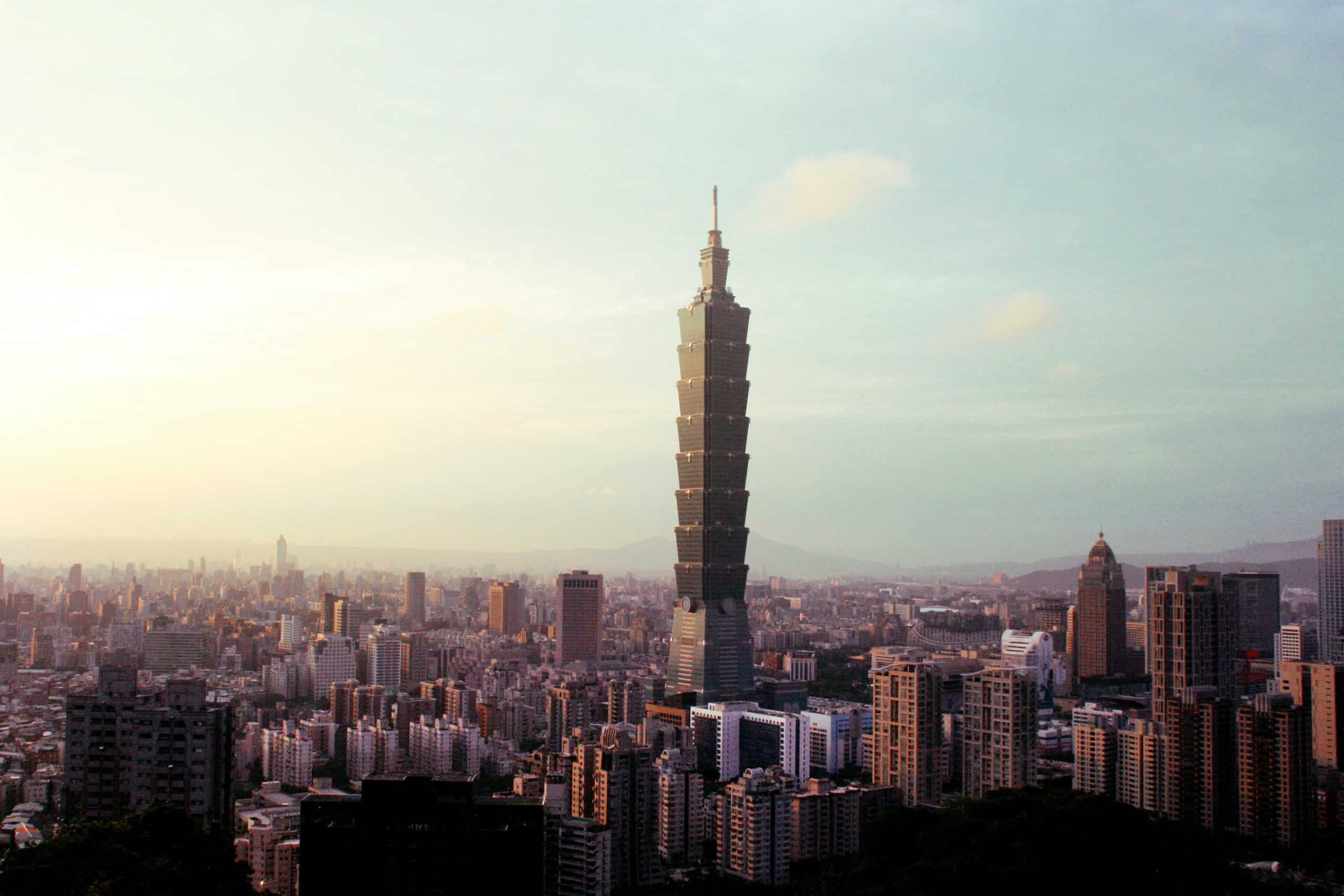 Aperçu de la ville de Taipei.