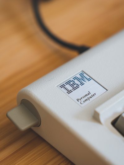 Un personal computer IBM.