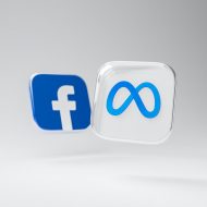Meta and Facebook logos.