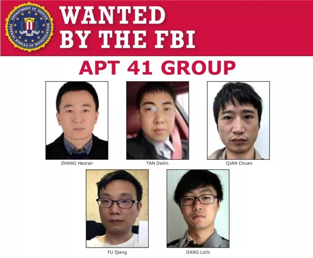 Avis de recherche FBI.