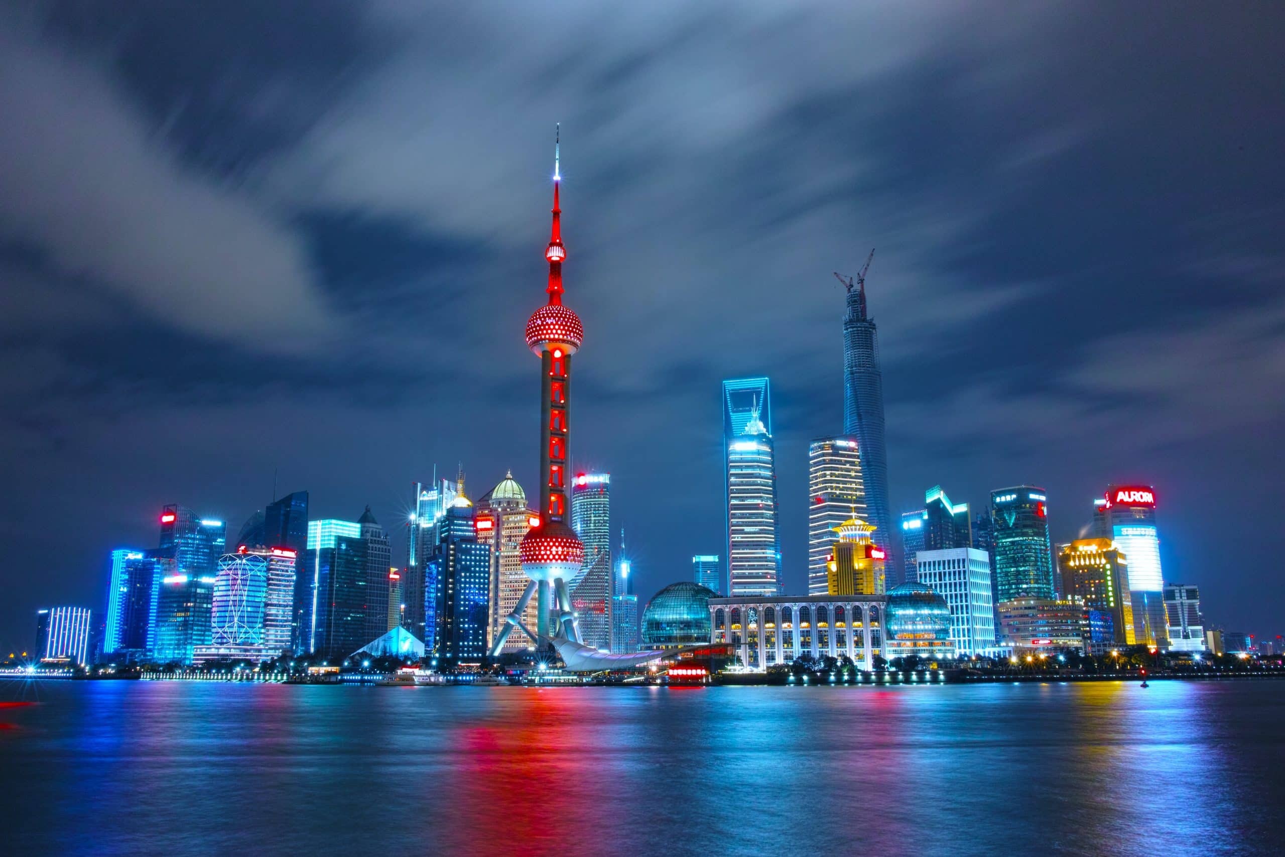 Des gratte-ciel à Shanghai.