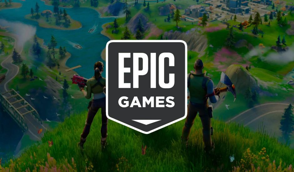 Le logo d'Epic Games.