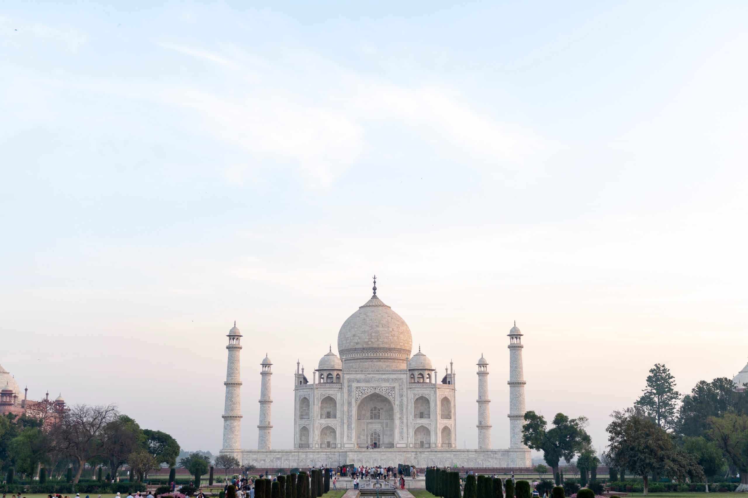 Aperçu du Taj Mahal.